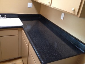 Kitchen Counter Top After Refinishing